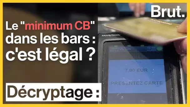 Le "minimum CB" dans les bars : c'est légal ?