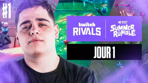 ON EST PARTI POUR LE TWITCH RIVALS SUMMER RUMBLE POUR VALORANT & TFT - Jour 1 Partie 1