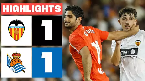 VALENCIA CF 1 - 1 REAL SOCIEDAD | RESUMEN LALIGA EA SPORTS