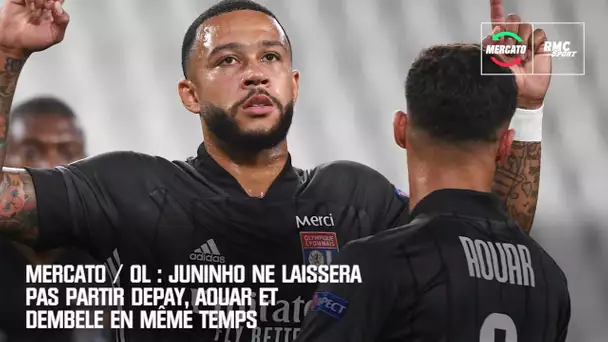 Mercato / OL : Juninho ne laissera pas partir Depay, Aouar et Dembele en même temps