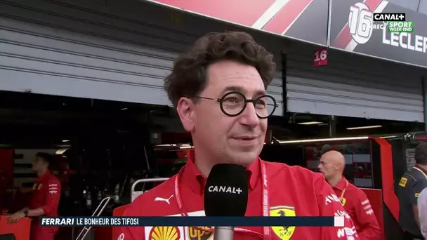 Mattia Binotto : "L'émotion est forte à Ferrari"