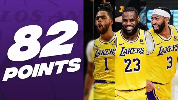 LeBron James. Anthony Davis & D'Angelo Russell Lead Lakers To HUGE W! 🔥| January 17, 2024