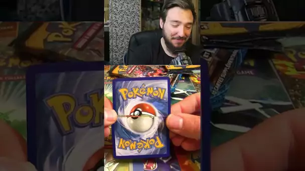 ✂️ DAVID LAFARGE DÉCOUPE  1500 EUROS DE CARTES POKEMON RARE #shorts #pokemon