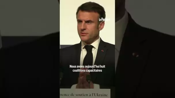 Ukraine : Macron affirme que l’envoi de troupes à l’avenir ne peut « être exclu »