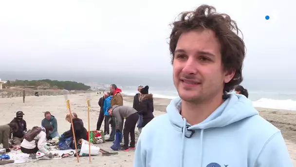 In Tantu Ambiente : pollution plastique sur la plage de la Marana