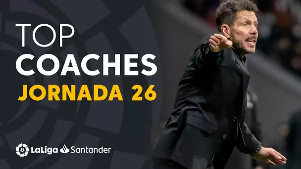 LaLiga Coaches Jornada 26: Simeone, Lisci & Lopetegui