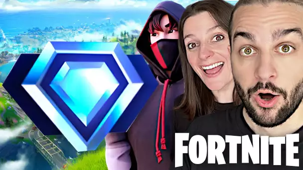 OBJECTIF DIAMANT ZÉRO CONSTUCTION SUR FORTNITE !