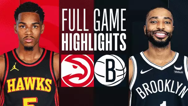 HAWKS at NETS | FULL GAME HIGHLIGHTS | March 2, 2024