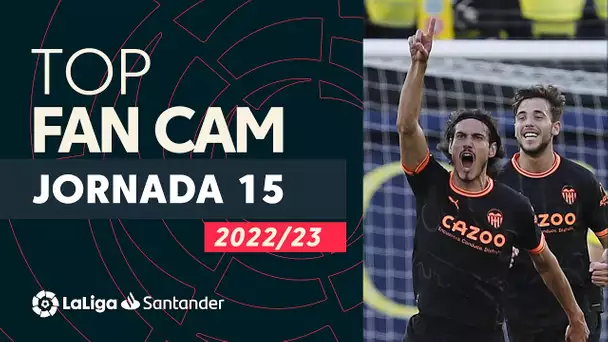 LaLiga Fan Cam Jornada 15: Isi Palazón, Cavani & Chukwueze