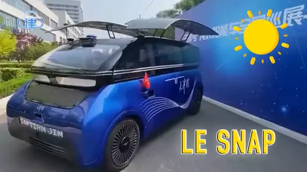 Le Snap #69 : Une voiture qui fonctionne à l’énergie solaire