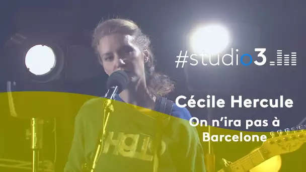 #Studio3. Cécile Hercule chante "On n'ira pas à Barcelone"