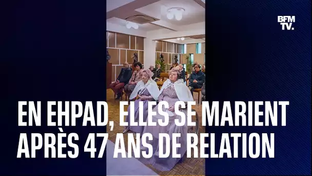 Valenciennes : d  eux résidentes d’un EHPAD se marient après 47 ans de vie commune