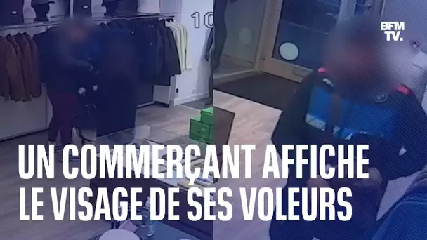 Victime de vols, ce commerçant publie le visage de ses voleurs sur les réseaux sociaux