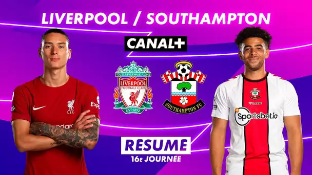 Le résumé de Liverpool / Southampton - Premier League 2022-23 (16ème journée)