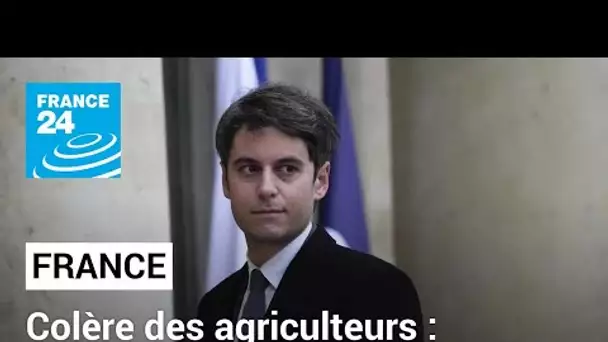 Colère des agriculteurs français : Gabriel Attal tente de désamorcer la crise avec la FNSEA