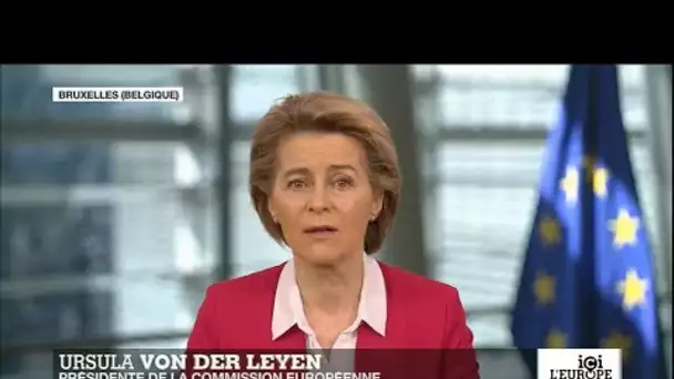 Ursula von der Leyen sur France 24 : "Nous ne pourrons pas vaincre le Covid-19 sans vaccin"