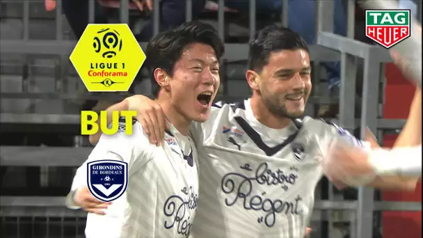 But Ui-Jo HWANG (10') / Stade Brestois 29 - Girondins de Bordeaux (1-1)  (BREST-GdB)/ 2019-20