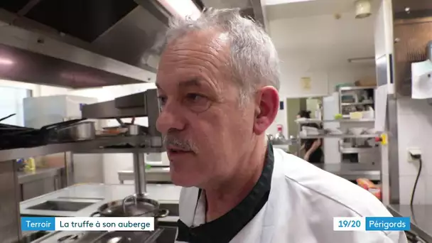 Gastronomie : portrait de Pierre Corre le chef de l'Auberge de la truffe à Sorges