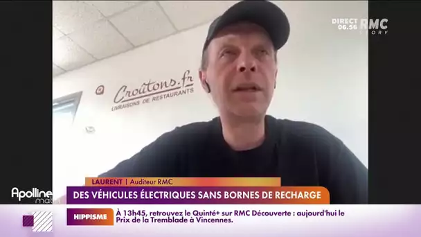 Laurent ne peut pas travailler en cette période chargée pour les livreurs