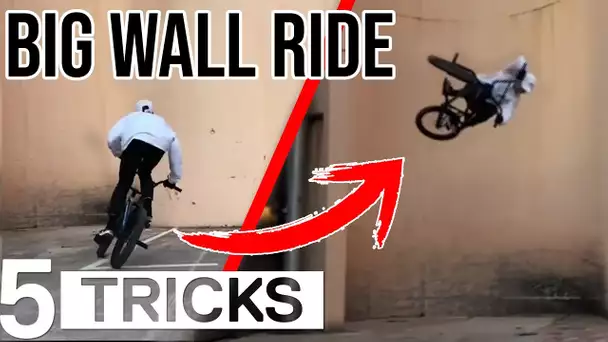 BMX : WALL RIDE monstrueux !