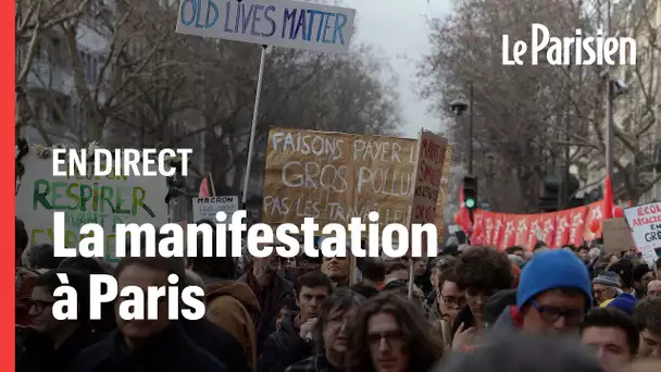 🔴  EN DIRECT | Réforme des retraites : suivez la manifestation à Paris