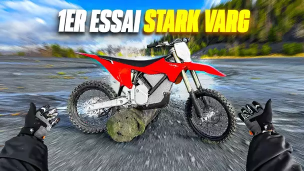 J’essaye ma nouvelle CROSS ! (STARK VARG, 80cv ça marche fort !!)