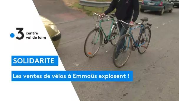 Esvres : les vélos d'occasion dopent les vents d'Emmaüs