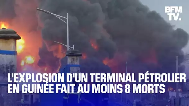 L'explosion d'un terminal pétrolier en Guinée a fait au moins 8 morts et 84 blessés