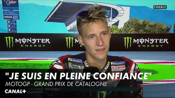 "Je suis en pleine confiance" - Grand Prix de Catalogne - MotoGP