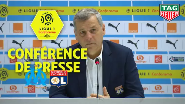 Conférence de presse Olympique de Marseille - Olympique Lyonnais ( 0-3 )  / 2018-19