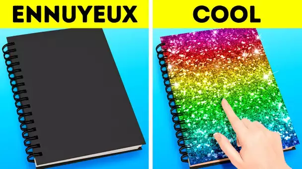 ✨📓Dites Adieu à l'Ennui avec Ces Incroyables Bricolages Scolaires DIY