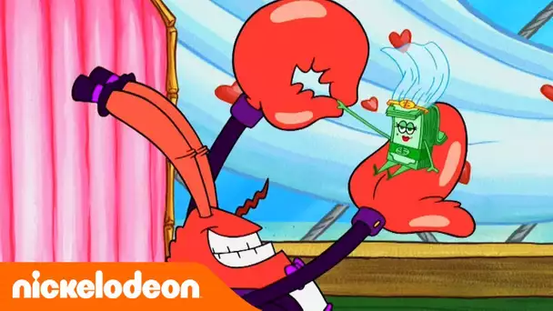 Bob l&#039;éponge | Monsieur Krabs se marrie | Nickelodeon France