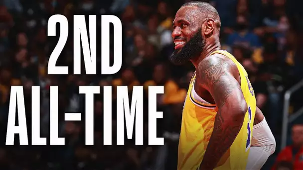 When LeBron James Became The NBA's 2nd All-Time Leading Scorer