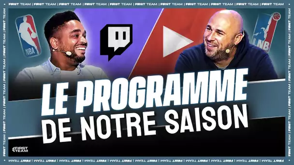 Le programme de cette nouvelle saison sur FIRST TEAM - les émissions, les nouveautés & vos questions