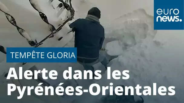 Tempête "Gloria" : les Pyrénées-Orientales en alerte pluie-inondation