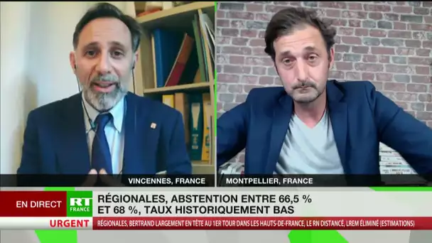 Elections régionales : «Les Français n’ont pas voté parce qu’ils n’en peuvent plus de ce système»