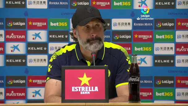 Rueda de prensa RCD Espanyol de Barcelona vs Real Madrid