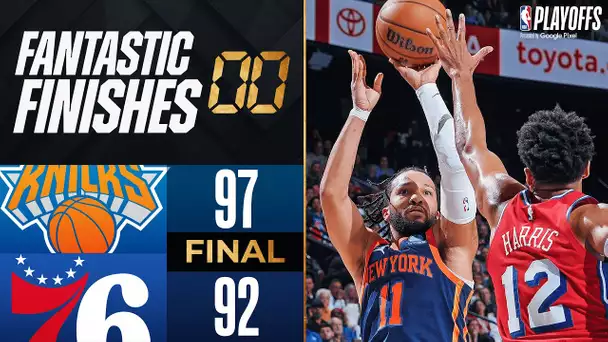 Final 4:41 INTENSE ENDING #2 Knicks at #7 76ers | Game 4 | April 28, 2024