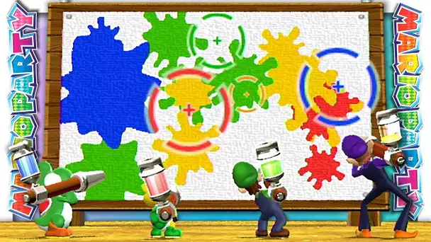 BATAILLE DE PEINTURE ! | MARIO PARTY 9 NINTENDO WII