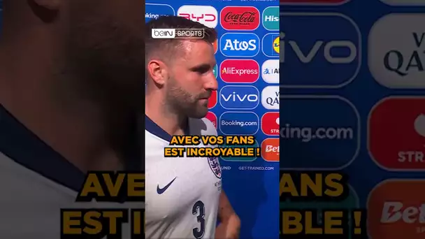 🏴󠁧󠁢󠁥󠁮󠁧󠁿🗨️ Luke Shaw : "On avait l'impression d'avoir le monde contre nous !" #Shorts