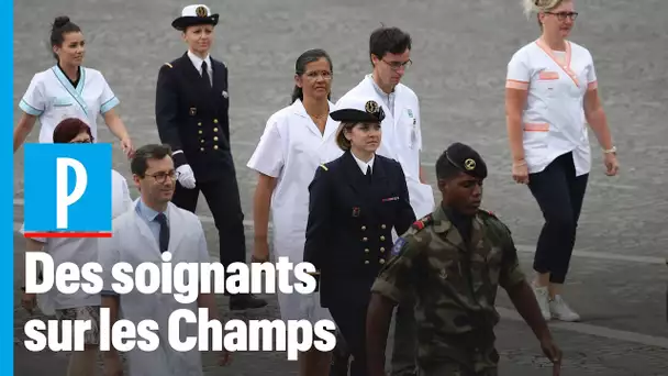 Défilé du 14-Juillet : les soignants mis à l'honneur