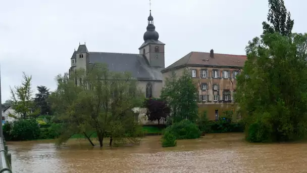 Inondations : en Moselle, une situation «impressionnante mais pas dramatique»