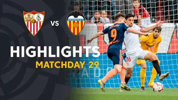 Highlights Sevilla FC vs Valencia CF (0-1)