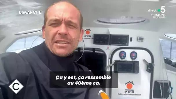 Le sauvetage miraculeux de Kevin Escoffier au Vendée Globe - C à Vous - 01/12/2020