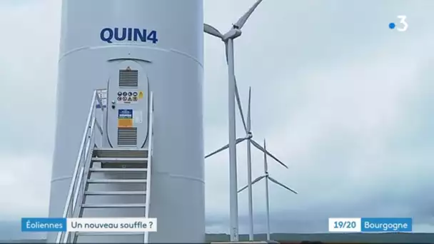 Les éoliennes de Quincy-le-Vicomte inaugurées