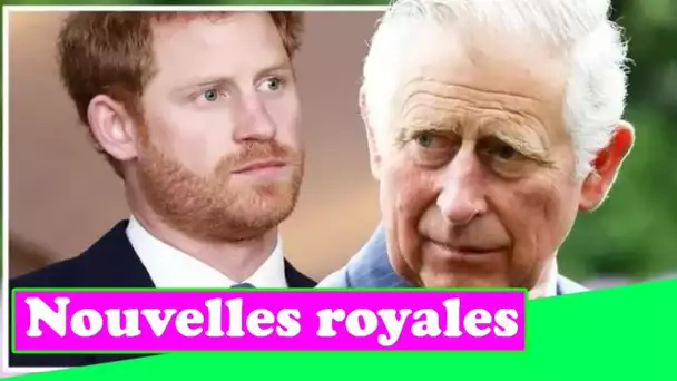 Le roi Charles a dit de s'occuper rapidement du «prince Harry canon lâche» pour protéger la monarchi