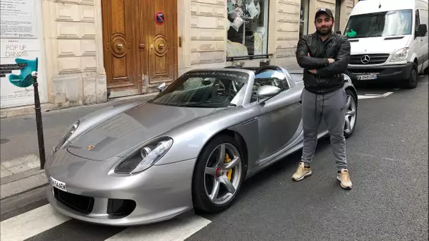 J’ai pas osé conduire la Porsche Carrera GT !