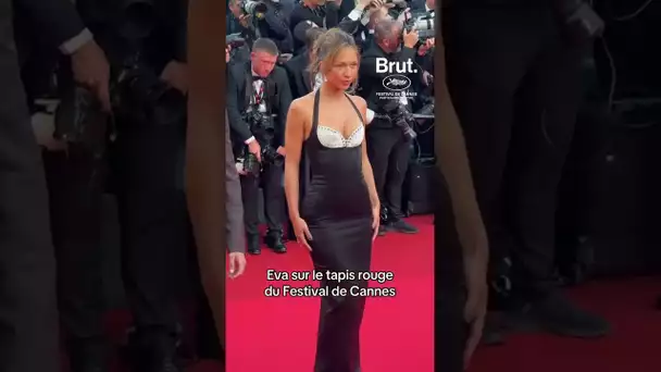 Eva sur le tapis rouge du Festival de Cannes