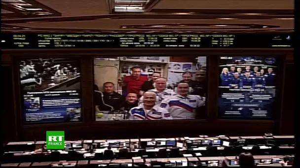 En direct : ouverture des écoutilles entre le vaisseau spatial Soyouz MS-18 et l’ISS