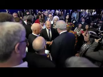 "Poutine ne gagnera pas la guerre" : dernière journée du Forum économique mondial